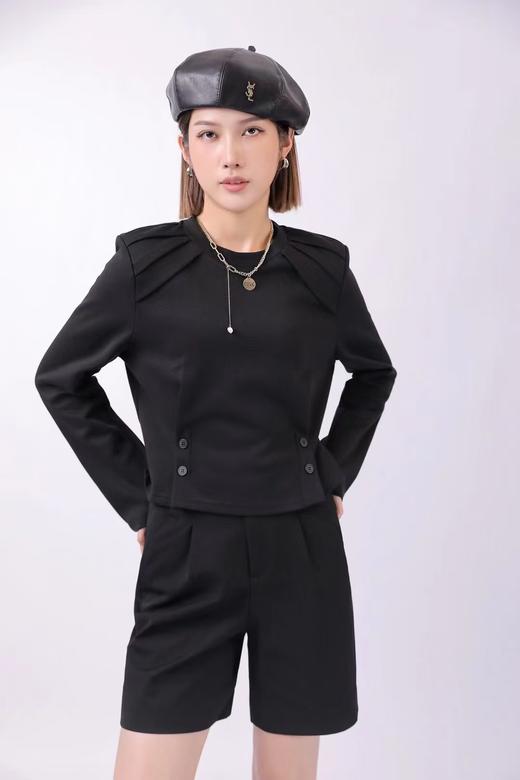 33BAR100520#肩压折长袖上衣 商品图1