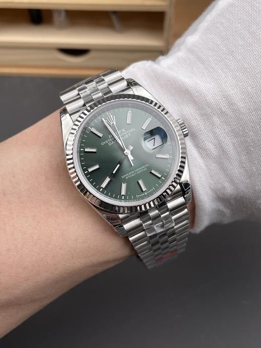 sh025   劳力士日志系列薄荷绿男表41mm自动机械机芯【内嵌日志合集】（SH） 商品图4