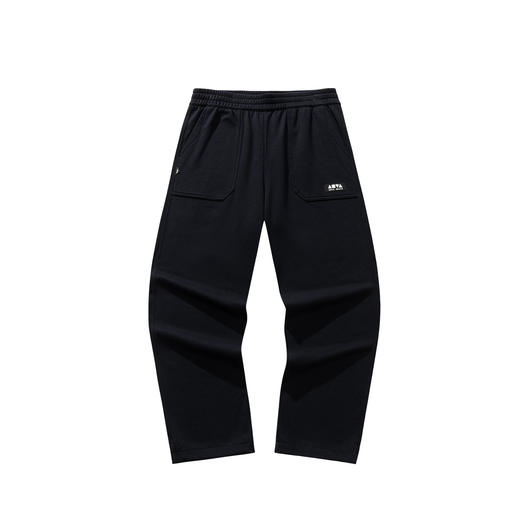 安踏休闲长裤男女秋冬新款加绒保暖宽松阔腿裤百搭卫裤172548301N 商品图1