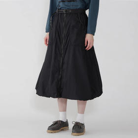 and wander Octa fluffy skirt(W) 内里抓绒女装半身裙