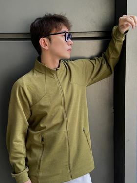 .只有绿色 ！xl适合150-180斤！清仓 付款减库存！！纯原！dst官网同步在售！小迪TRAINING综训运动健身男士吸湿速干针织运动拉链外套 机能迪外套