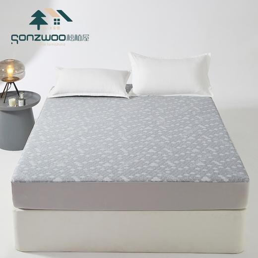 松植屋空气层防水床笠 内置TPU防水层，阻挡液体渗透，表面空气层结构，透气不闷汗 商品图0