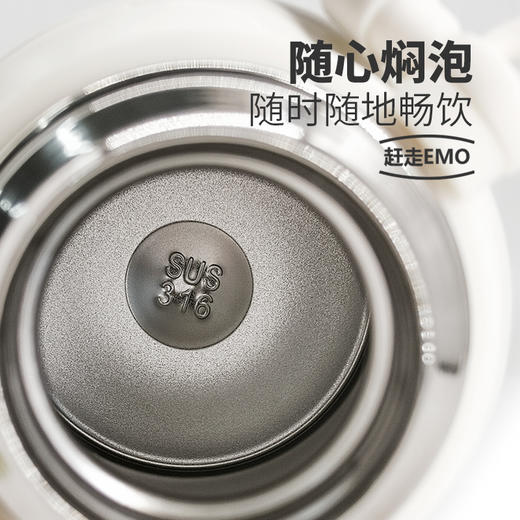 德则大容量真空保温壶DEZ-SHB678  黑/白 商品图1