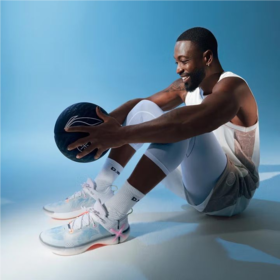 李宁男子减震防滑篮球鞋ABPU029-9