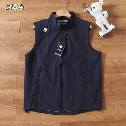 D102026秋季情侣款立领软壳户外休闲防水防风马甲背心 商品图6