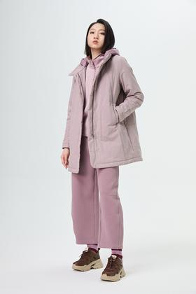 【店长爆款推荐】水淼2025冬新款超显瘦休闲中长假两件棉服1665