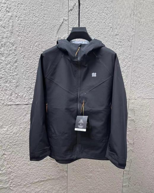 D102065户外轻量防风防水冲锋衣硅胶立体软壳冲锋衣 商品图5