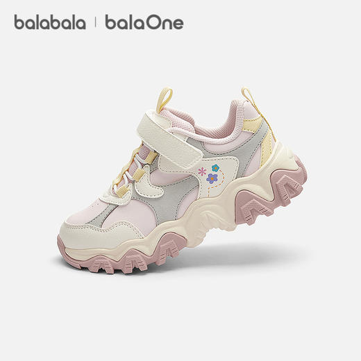 【balaOne】巴拉巴拉童鞋男童运动鞋女童厚底鞋子春秋2025新款潮 商品图0