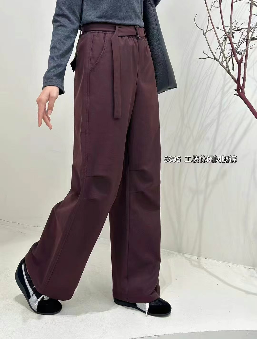 4BAR015895#微厚休闲长裤