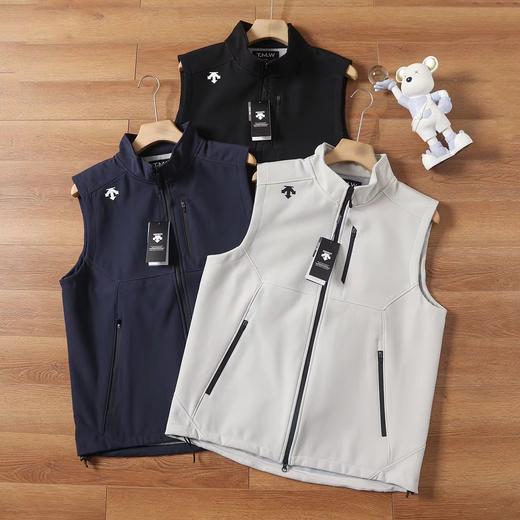 D102026秋季情侣款立领软壳户外休闲防水防风马甲背心 商品图0