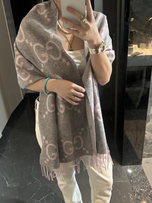 古家珍稀山羊绒围巾 商品图13