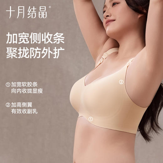 孕妇内衣无痕女产后哺乳大胸专研大码文胸罩 商品图2