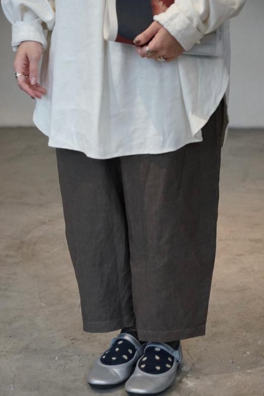 Mittan低密度麻质阔腿裤PT-117/PT-117DC 商品图3