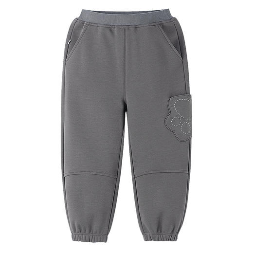 【实体店同款】男童全腰针织夹裤冬季新款安奈儿童装XB546024 商品图9