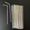 一次性吸管加厚食品级透明彩条可弯头吸管家用商超饮料品吸管 20cm 100支/包 商品缩略图4