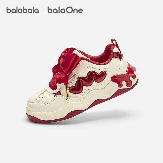 【balaOne】巴拉巴拉童鞋儿童板鞋女童2025新款春秋鞋子透气轻便 商品图0