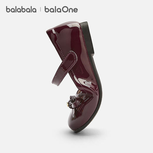 【balaOne】巴拉巴拉童鞋女童公主鞋2025新款春秋鞋子蝴蝶结甜美 商品图2