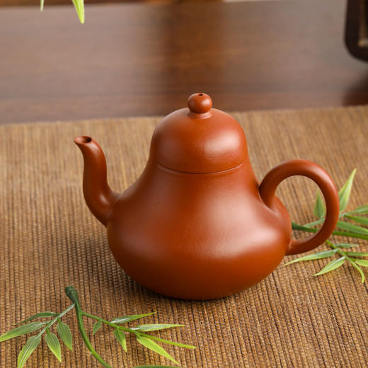 尹家骥原矿朱泥思婷壶全手工 约250cc 商品图0