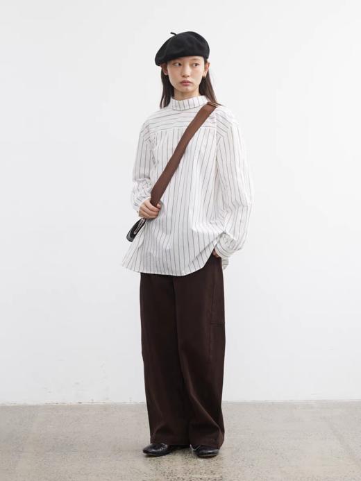 步履不停/5C11280C/两穿条纹衬衫 商品图2
