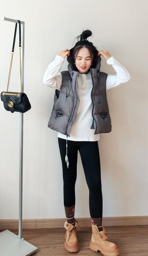 Miu家擦色鞋头纯牛皮马丁靴 商品图5