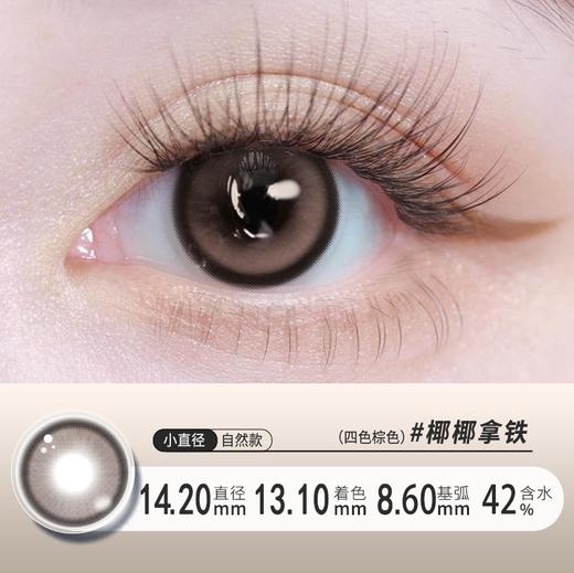 棕色日抛十片装变瘦魔法粉棕14.5大直径 商品图0