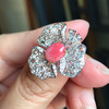 火烈鸟粉色海螺珠戒指〔1.95ct〕 商品缩略图0