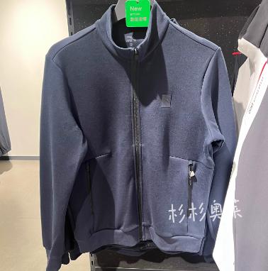 安踏针织运动外套男2025秋季新款立领开衫训练上衣152537701R 商品图0