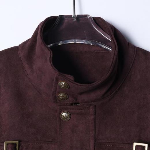 G718SDSA男士秋冬新款痞帅男装美式复古拼接工装夹克外套百搭宽松休闲 商品图1