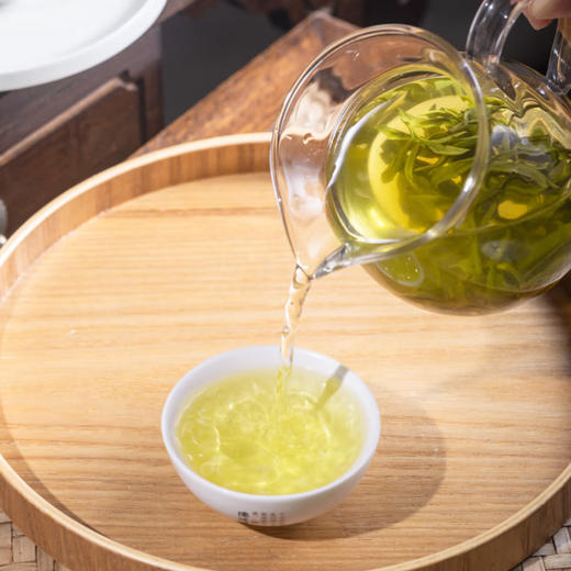 涌溪火青2025泾县茶叶/800米高山绿茶/回甘耐泡[明前一级]御用贡珠100g/罐*2 商品图3