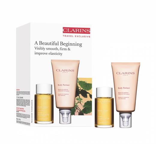 娇韵诗护理油100ml抚纹霜175ml两件套套装紧致护肤淡纹 商品图2