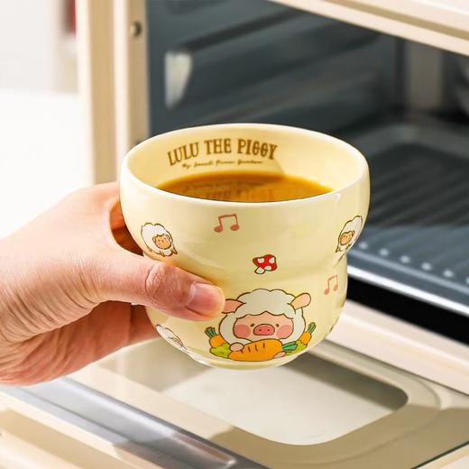 4楼Eubelle欧蓓 川岛屋&lulu猪联名 咖啡杯陶瓷马克杯300ml 手握拿铁杯 活动价：19.9元 商品图4