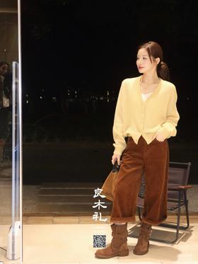 简约——山羊绒桑蚕丝开衫