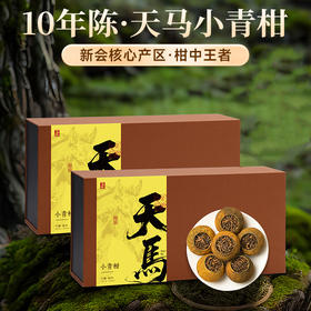 茶叶 小青柑 普洱  天马小青柑 茶叶礼盒 书型盒 茶饮  五虎 250g