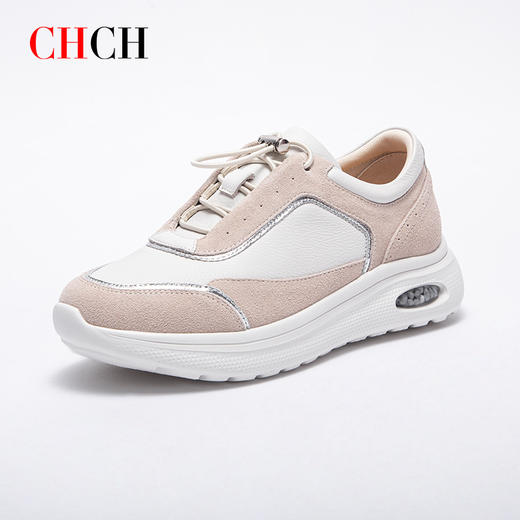 2025秋冬新款CHCH平衡鞋气垫翻牛皮轻底休闲跑鞋女鞋CP2B5142 商品图5