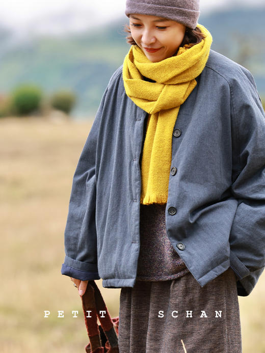 PETIT SCHAN小闪 CLO#931 A Haven of Tenderness 温柔乡 95白鹅绒圆领羽绒服外套 商品图3