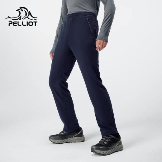 【P系列】伯希和Polartec抓绒裤男新款户外防风摇粒绒运动登山裤 商品图0