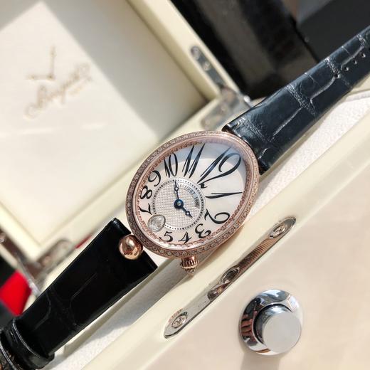 SH008-宝玑那不勒斯皇后36mm自动机械机芯 美洲鳄鱼皮表带（SH） 商品图4