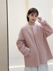 【白梨甜酒】2025后背蝴蝶结设计款圈圈毛甜美百搭小个子羊毛大衣！ 商品缩略图0
