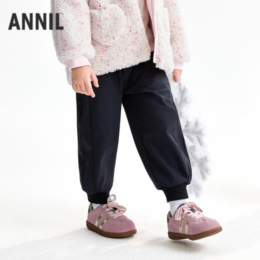 【实体店同款】女童全腰夹裤冬季新款安奈儿童装XG546013 商品图1