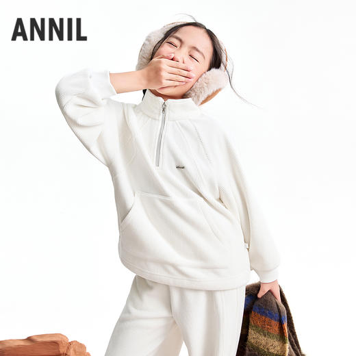 【实体店同款】女童长袖卫衣冬季新款安奈儿童装AG541374 商品图2