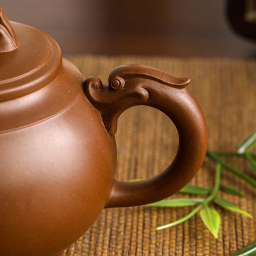 徐云翔龙行天下壶全手工原矿老紫泥 约200cc 商品图4