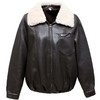 QYM 25DB77-Y时尚PU皮加绒外套保暖皮衣短款休闲外套 商品缩略图4