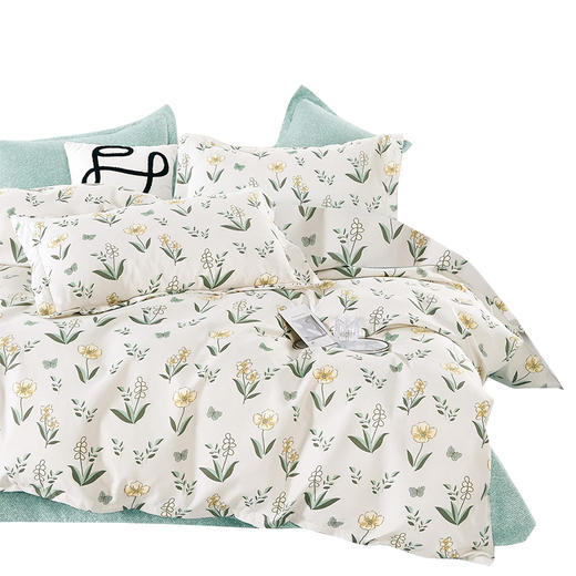 芳恩 长棉绒印花四件套 商品图5