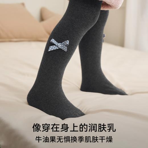 【婴童服配】嫚熙连裤袜子加绒加厚秋冬宝宝棉袜不吊裆女童打底裤袜 商品图2