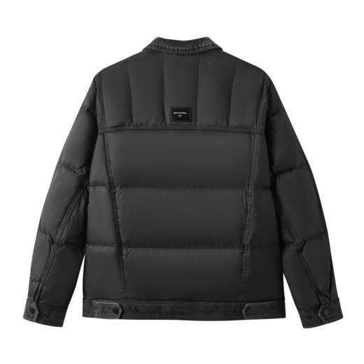 gxg.jeans男装 多色牛仔拼接保暖翻领羽绒服外套 25年冬新品 商品图2