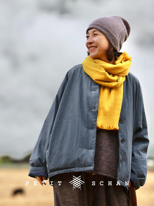 PETIT SCHAN小闪 CLO#931 A Haven of Tenderness 温柔乡 95白鹅绒圆领羽绒服外套 商品图1