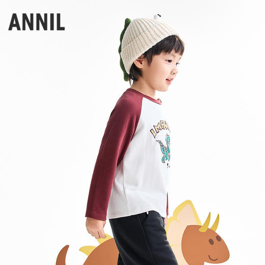 【实体店同款】男童长袖针织衫冬季新款安奈儿童装XB541081 商品图1