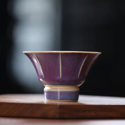 问鼎钧瓷/梦鼎/鹅黄青花/精工款/绪风杯(凤穿莲) 商品图0