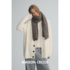 MAISON CECILE定制羊毛花纱纱线针织保暖长款围巾 商品缩略图4