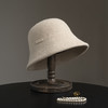 小莎同款 | 疯帽子 100纯羊毛渔夫帽女 25秋冬新简约静奢通勤纯色百搭盆帽子 商品缩略图3